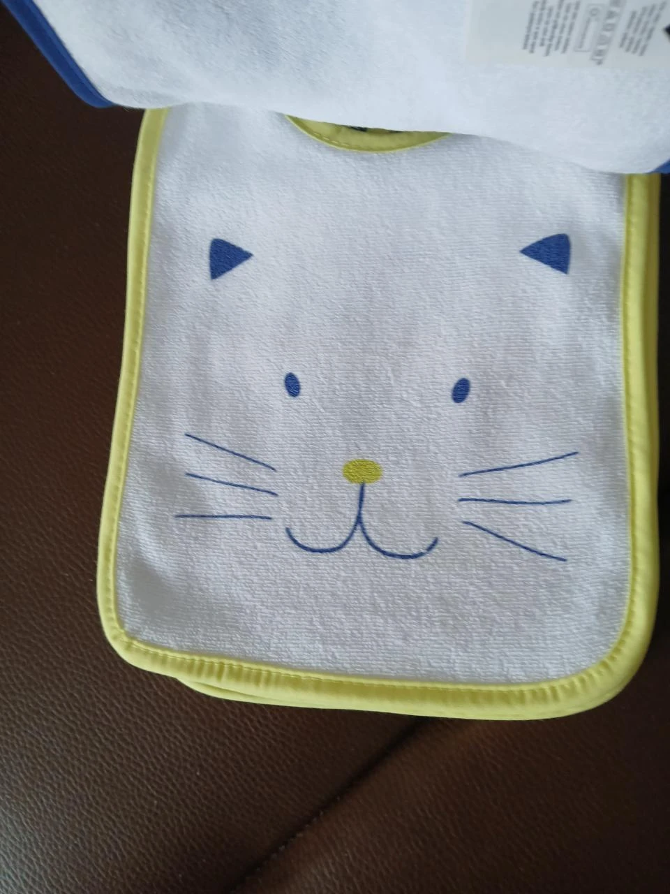 lot de sept bavoirs bebe en coton tex baby – photo 6